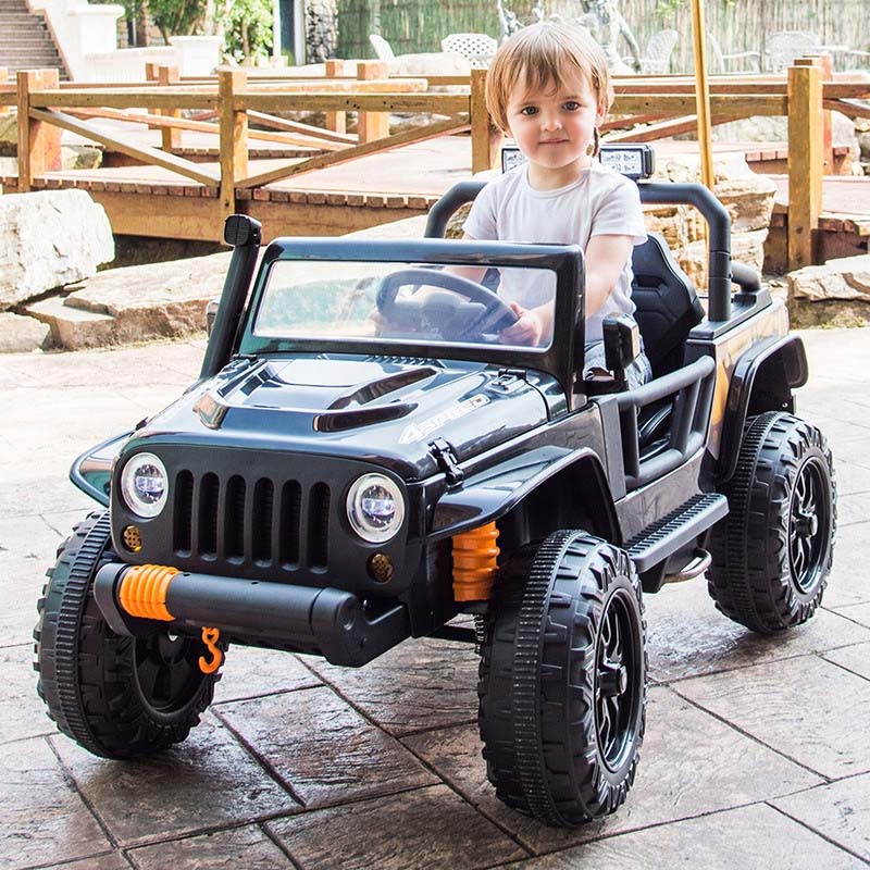 2021 Eltern-Kind-Spielzeug-Autos für Kinder zum Fahren mit elektrischer Fernbedienung auf dem Auto